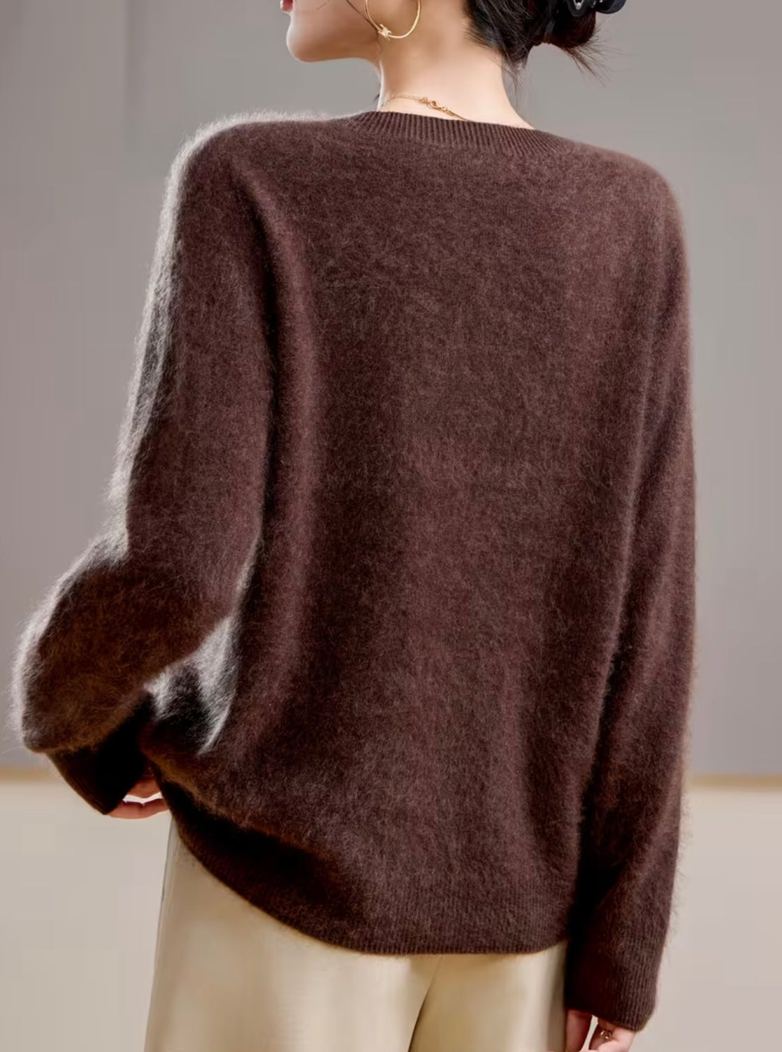 Cashmere Blend Crew-neck