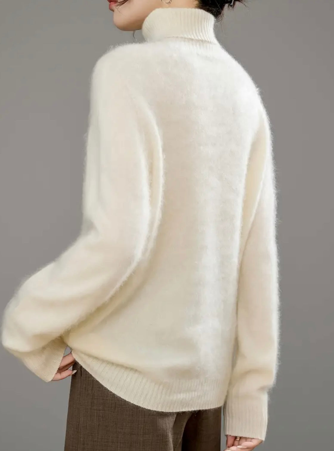Cashmere Blend Turtleneck