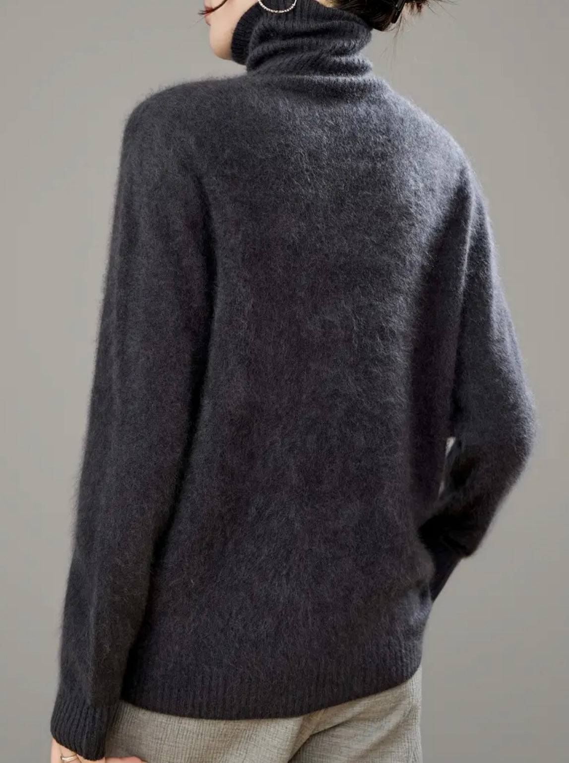 Cashmere Blend Turtleneck