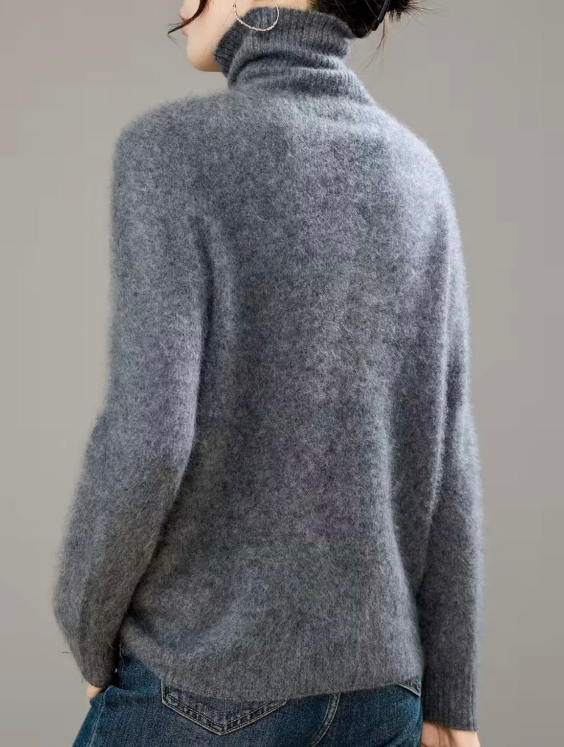 Cashmere Blend Turtleneck