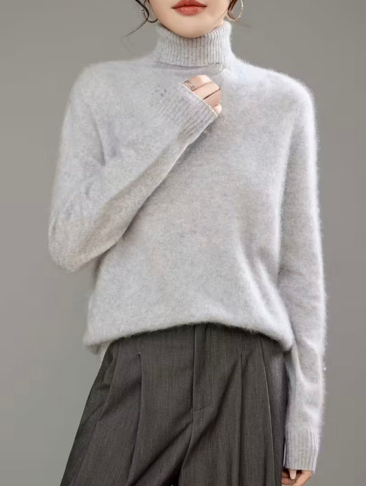 Cashmere Blend Turtleneck