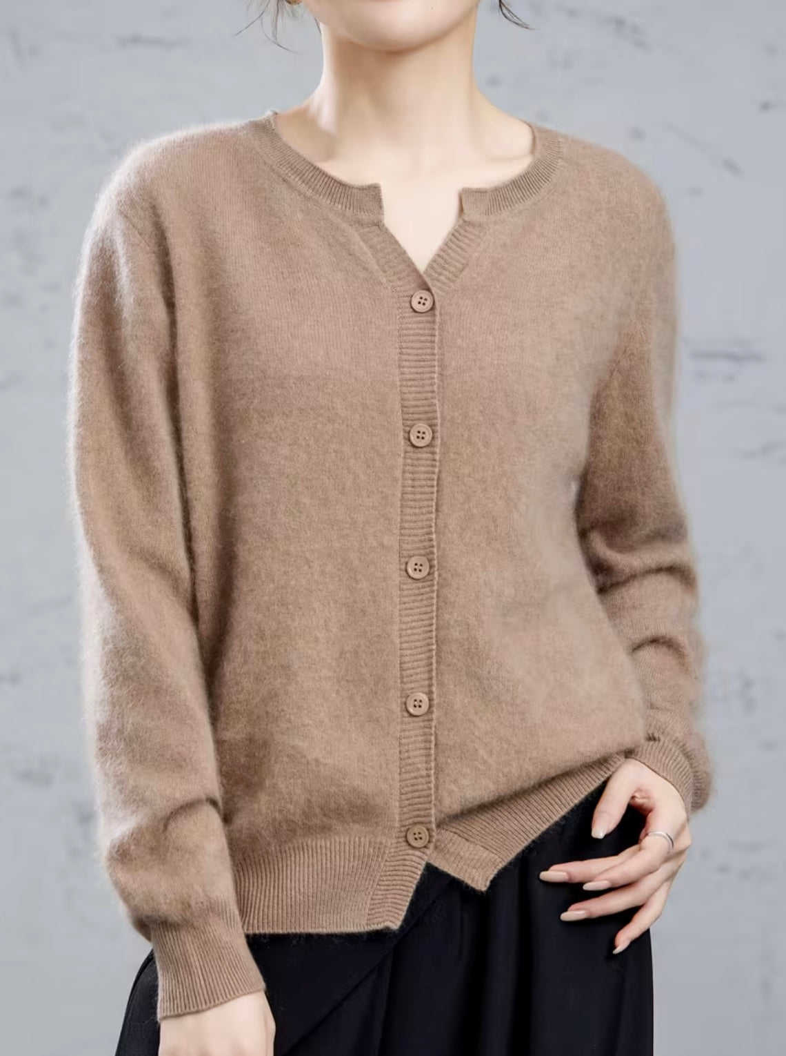 Cashmere Blend Cardigan