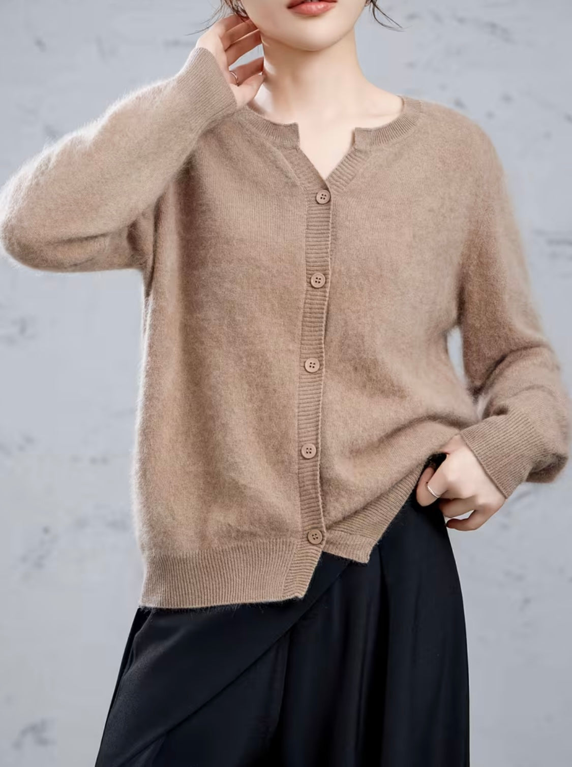 Cashmere Blend Cardigan