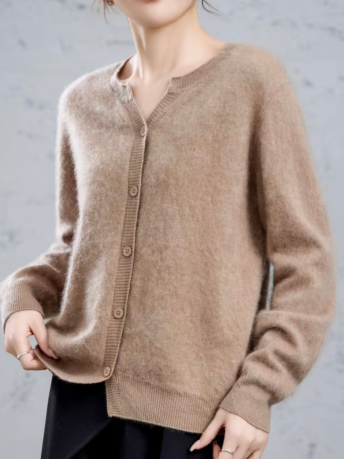 Cashmere Blend Cardigan