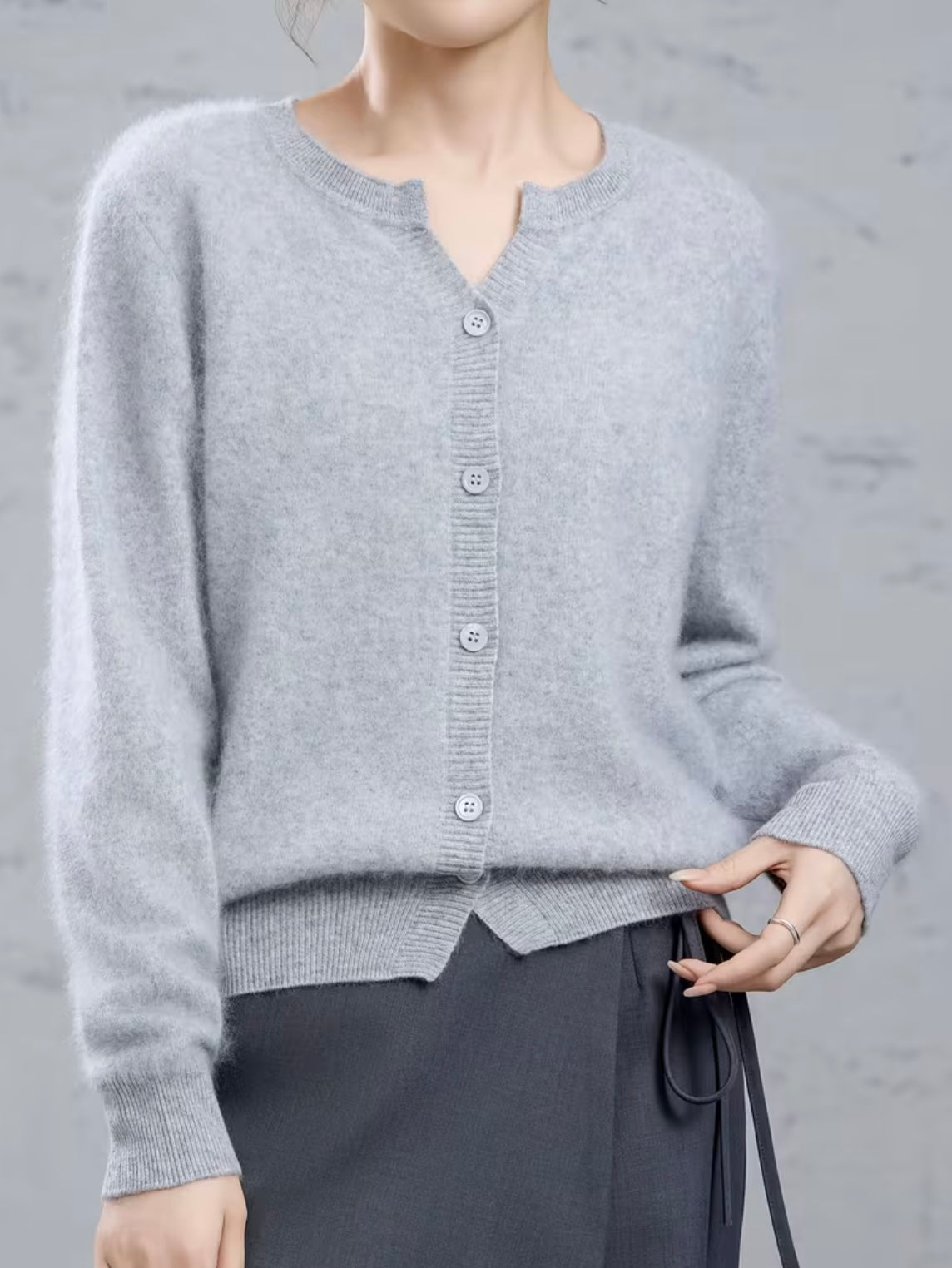 Cashmere Blend Cardigan