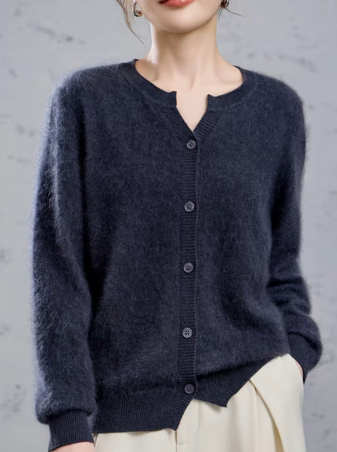 Cashmere Blend Cardigan