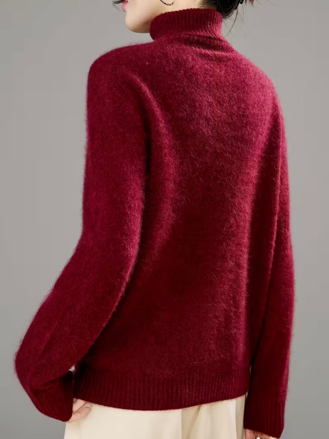 Cashmere Blend Turtleneck