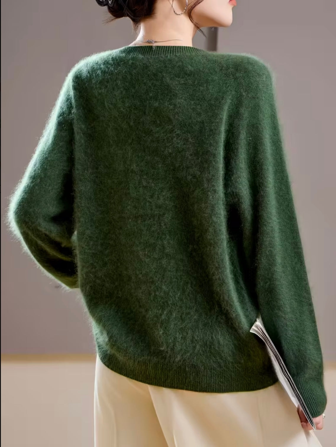 Cashmere Blend Crew-neck