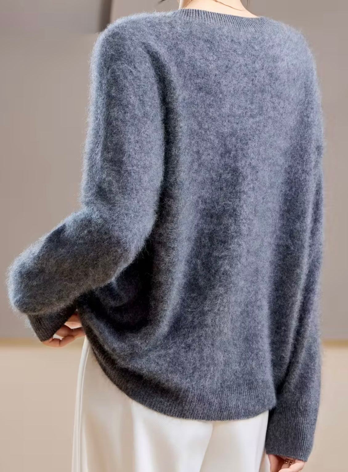 Cashmere Blend Crew-neck