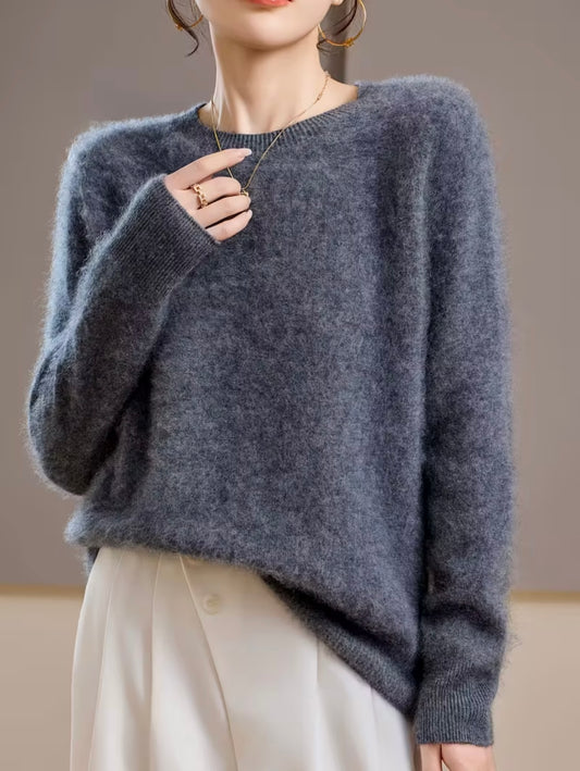 Cashmere Blend Crew-neck
