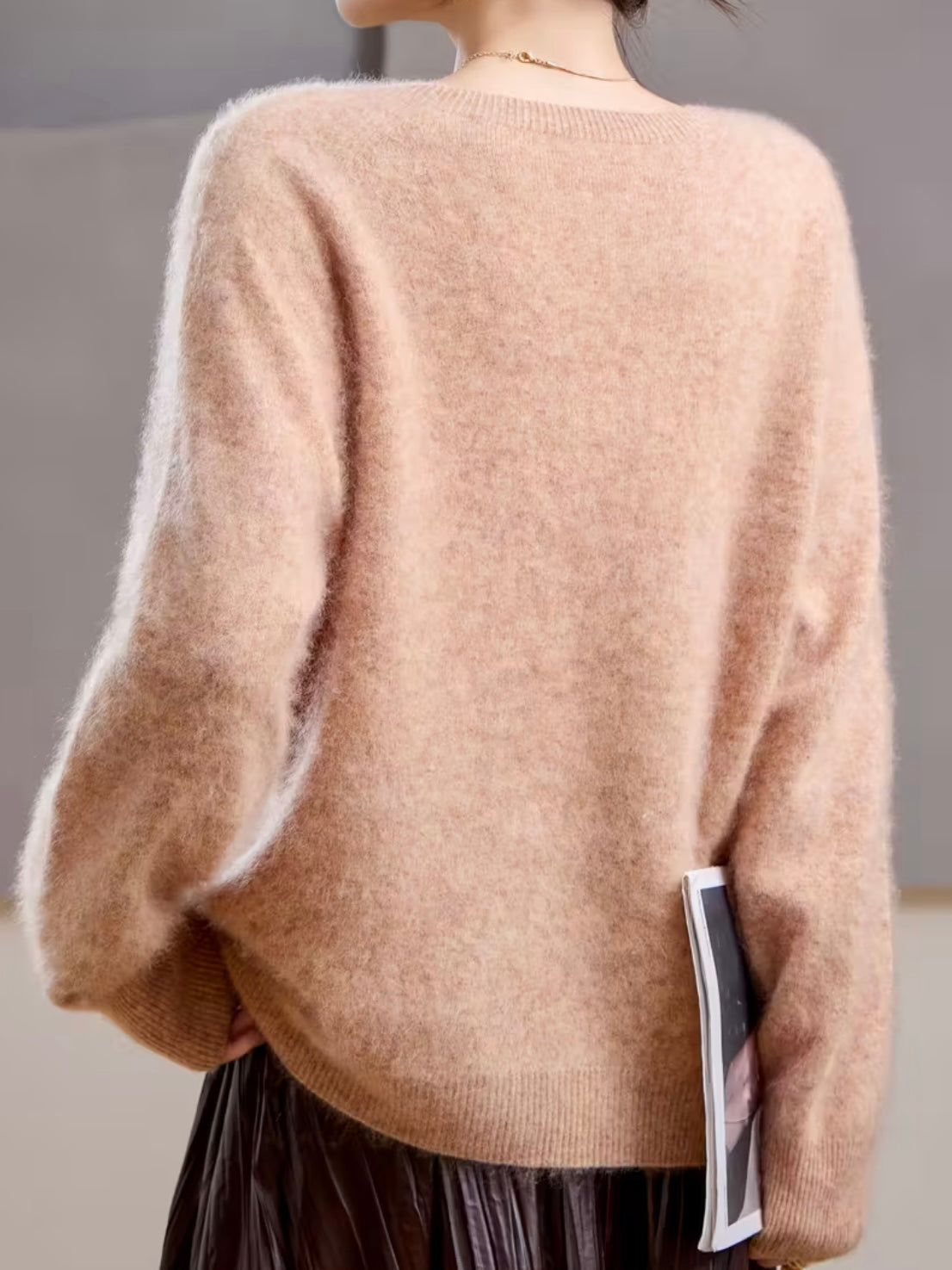 Cashmere Blend Crew-neck